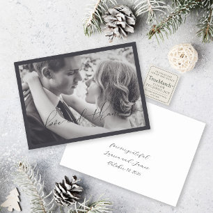 Carte De Remerciements Amour & Remerciements Pour Toujours Grateful Photo