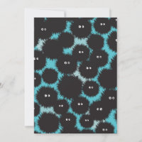 Amusant monstres noirs moelleux