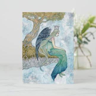 Carte De Remerciements Angel Art par Holly Durr