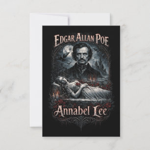 Carte De Remerciements Annabel Lee