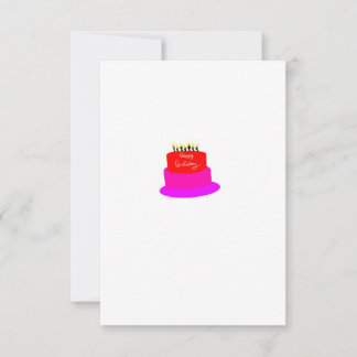 Carte De Remerciements Anniversaire!