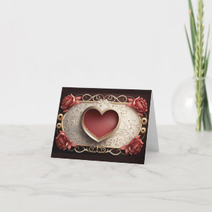 Carte De Remerciements Anniversaire Amour Valentine