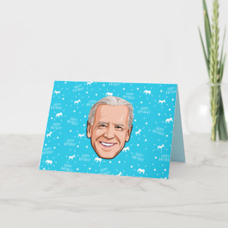 Carte De Remerciements Anniversaire de Joe Biden
