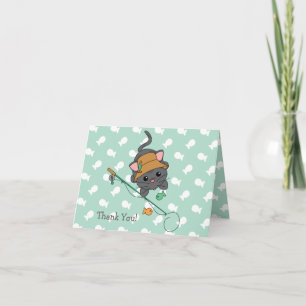 Carte De Remerciements Anniversaire de Little Kitty - Customisé