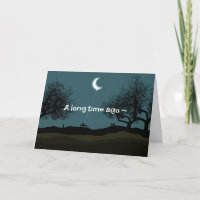 ANNIVERSAIRE DE LUNE PROMIS/CARTE D'AMOUR