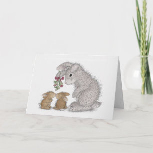 Carte De Remerciements Anniversaire de Mice et Bunny