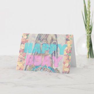 Carte De Remerciements Anniversaire heureux