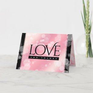 Carte De Remerciements Anniversaire Mariage élégant du 2ème 5ème Rose Qua