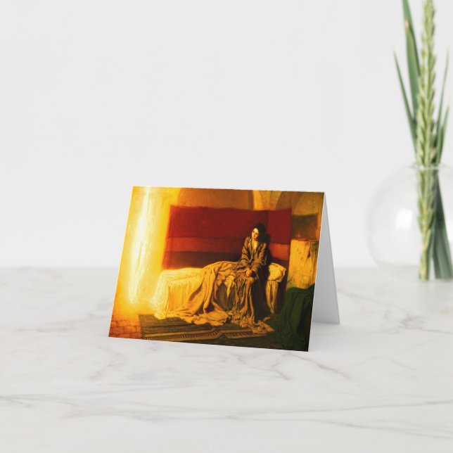 Carte De Remerciements Annonciation, 1898 par Henry Ossawa Tanner (Devant)