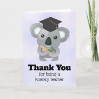 Appréciation de l'enseignant Koala Pun
