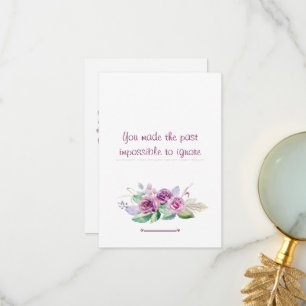 Carte De Remerciements Appréciation de l'histoire des enseignants en aqua