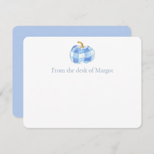 Carte De Remerciements Aquarelle bleu et blanc Mariage de crête d'Hydrang