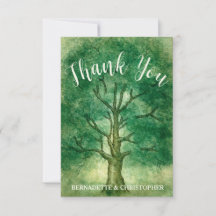 Aquarelle Chêne Arbre Rétro Russe Mariage Bois