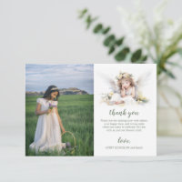 Aquarelle Petit Angle Première Communion Sainte