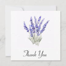 Aquarelle simple Lavender Sprigs Fleurs