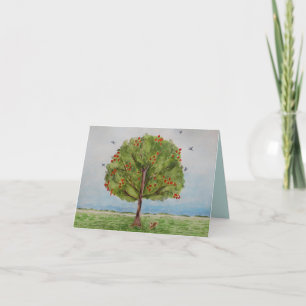 Carte De Remerciements Arbre