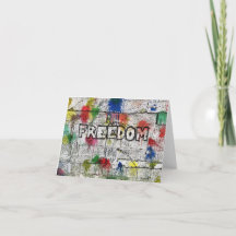 Art de la liberté par les réfugiés.