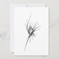Art de tatouage tribal abstrait noir et blanc