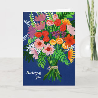 Carte De Remerciements art for charity greeting card