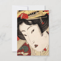 Art japonais Geisha