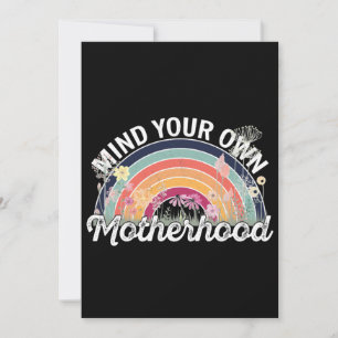 Carte De Remerciements Attention à votre propre maternité, cadeaux de la 