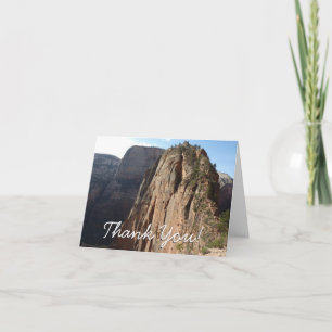 Carte De Remerciements Atterrissage des Anges au parc national de Zion