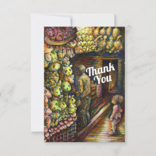 Carte De Remerciements Au nord du cirque