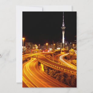 Carte De Remerciements Autoroute d'Auckland