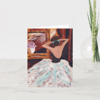 Carte De Remerciements Avant le ballet