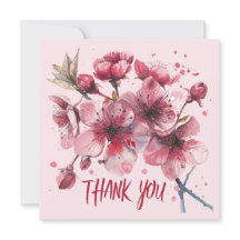 Carte de remerciements avec gratitude profonde.