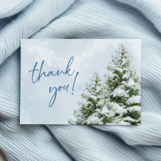 Carte De Remerciements Baby It's Cold Outside Baby Shower