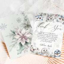 Baby Shower Animaux Arctiques