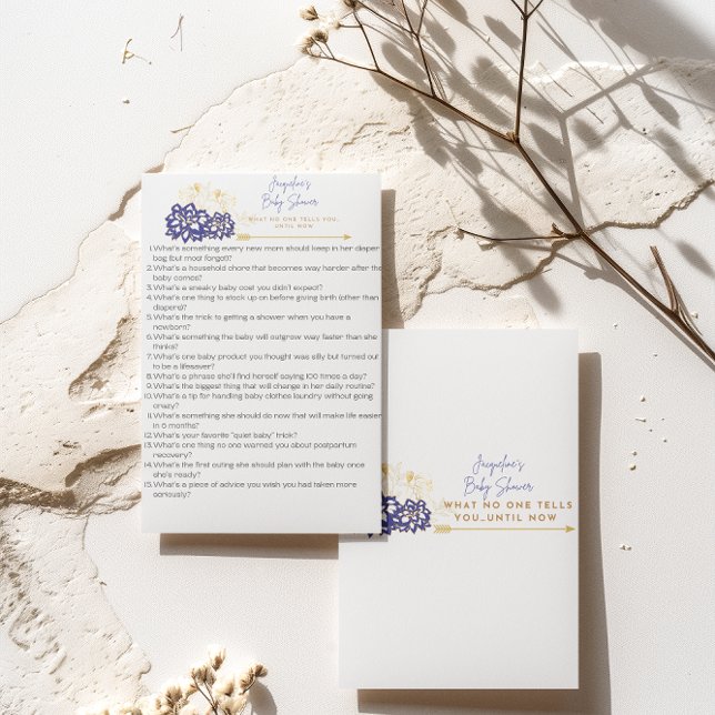 Carte De Remerciements Baby shower Conseils personne ne vous dit Game Car (Créateur téléchargé)