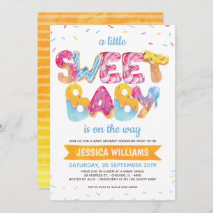 Carte De Remerciements Baby shower d'arrosage neutre entre les sexes