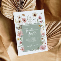 Baby shower de jardin Boho Sage Green Rose Fleur s