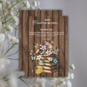 Carte De Remerciements Baby shower de livres de contes magiques russes