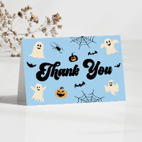 Baby shower Éffrayant Halloween bleu