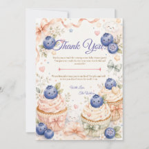 Baby Shower Fantaisiste aux Bleuets