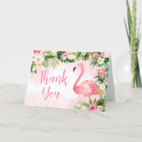 Baby shower Flamant rose Aloha rose