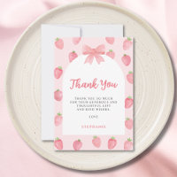Baby Shower Fraise