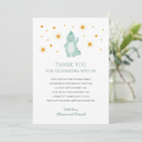 Baby shower garçon Blue Dinosaur Stars