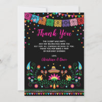 Baby shower moyen de Nacho mexicain vibrant de