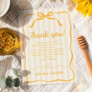 Carte De Remerciements Baby Shower Nuptial