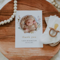 Baby shower photo Fleur sauvage et abeilles