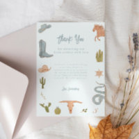 Baby shower rustique Bleu Cowboy