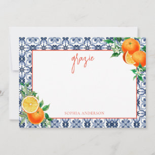 Carte De Remerciements Baby Shower Spritz Baby Shower avec aquarelle c'es