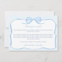 Baby shower vintage Blue Bow Boy