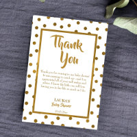 Baby sprinkle baby shower golden