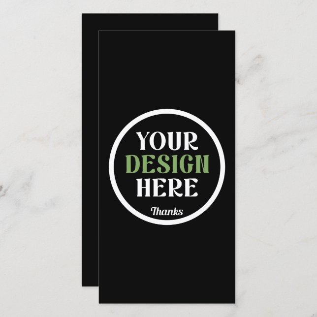 Carte De Remerciements baiser personnalisé, unique, élégant et minimalist (Devant / Derrière)