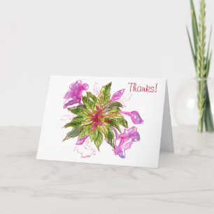 Carte De Remerciements Balsam Bouquet